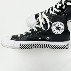 Converse Chuck Taylor All Star‎ Mission-V Leather Hi Top Chevron 7 Womens HTF
